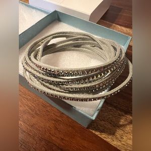 NWT Touchstone Bracelet Crystal Aurore Boreale Wrap Bracelet.